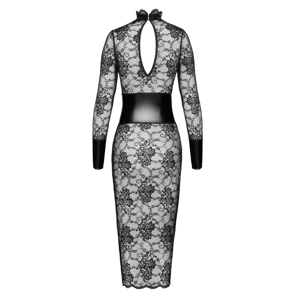 Robe corset Noirelle F375 - Noir Handmade