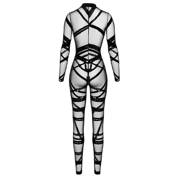 Combinaison floquée Bondesque F357 - Noir Handmade