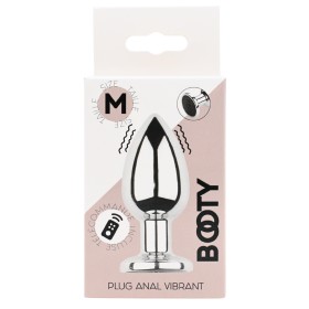 Plug vibrant acier inoxydable anal taille M avec télécommande, USB - RY-207-M