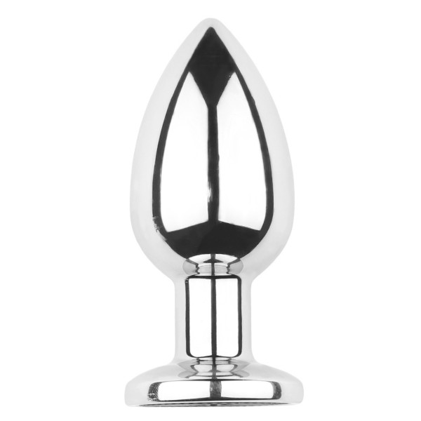 Plug vibrant acier inoxydable anal taille S avec télécommande, USB - RY-207-S