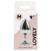 Plug bijou en aluminium bijou coeur violet Medium - RY-014PUR