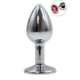Plug bijou en aluminium bijou rose Small - RY-001PNK
