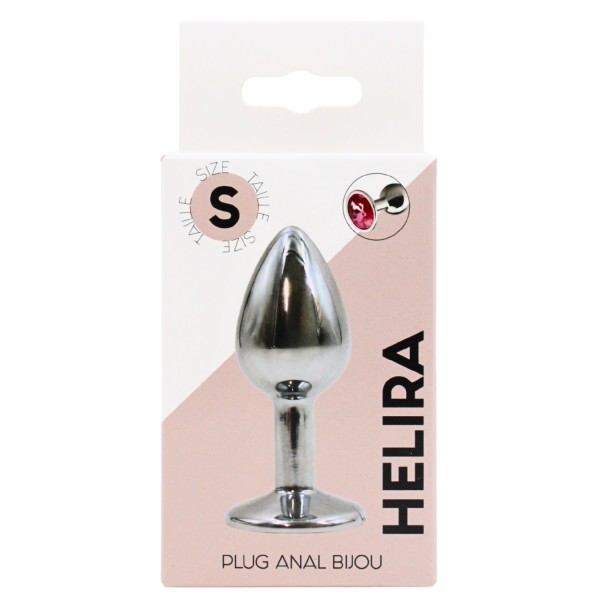 Plug bijou en aluminium bijou rose Small - RY-001PNK