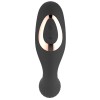 Stimulateur Clitoridien  Vibromasseur Point G 2-en-1 DINA Noir - WS-NV017BLK