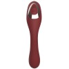 Stimulateur Clitoridien  Vibromasseur Point G 2-en-1 DINA Bordeaux - WS-NV017WIN
