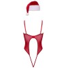 Ensemble body et bonnet de noel - Cottelli Lingerie