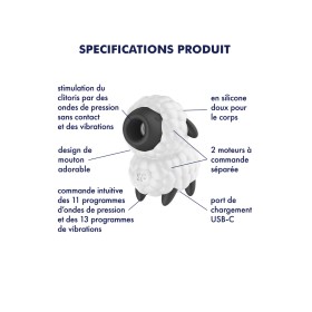 Stimulateur clitoridien Dreamy Sheep Satisfyer 