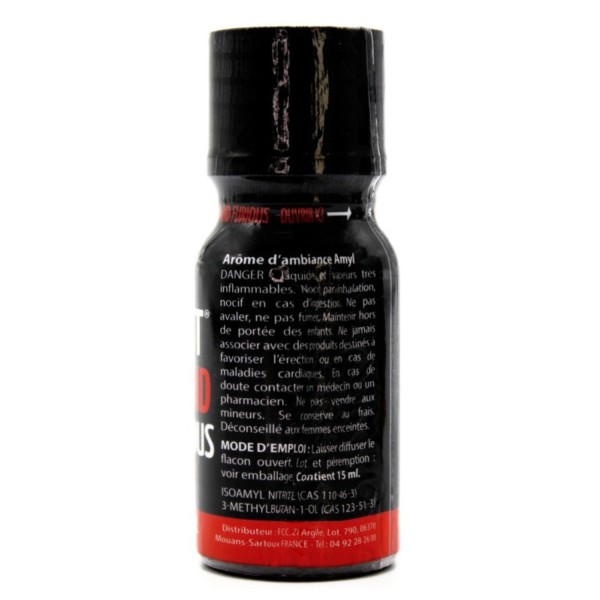 Stimulant euphorisant arôme Amyl Fist Hand Furious 15 ml