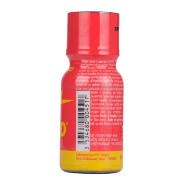 Stimulant euphorisant arôme Hard Strong Amyl 15 ml