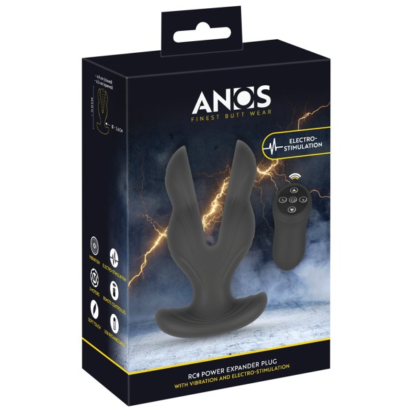 Plug anal  E-Stim RC Power Expander Plug - Anos