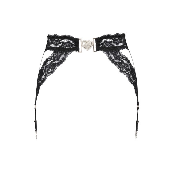 Porte-jarretelles en dentelle avec cœur décoratif - Cottelli