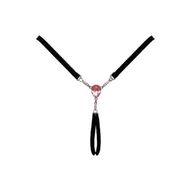 String bijou ouvert noir glamour - Cottelli