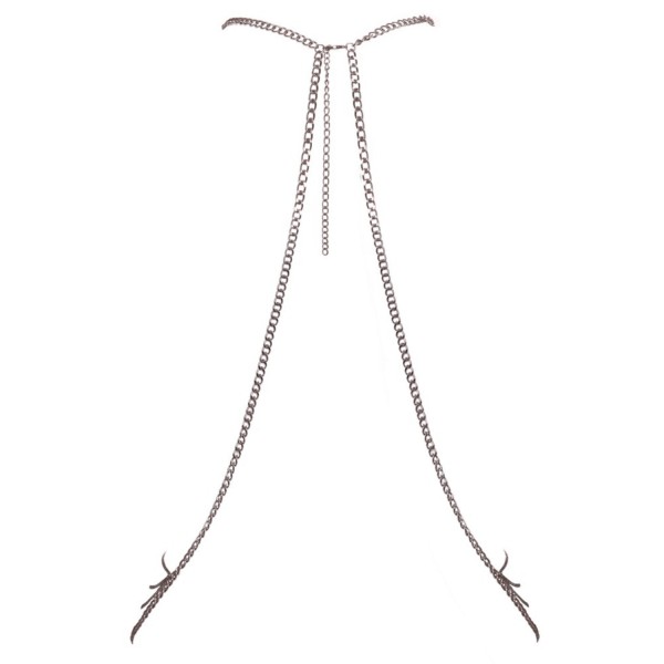 Chaîne de corps argentée glamour - Cottelli