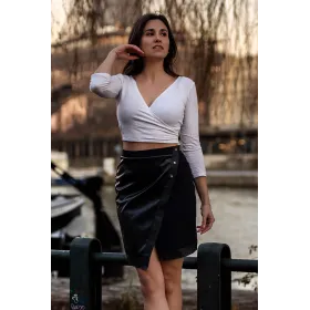 Jupe longue noire Frida - LSL2-LBLK