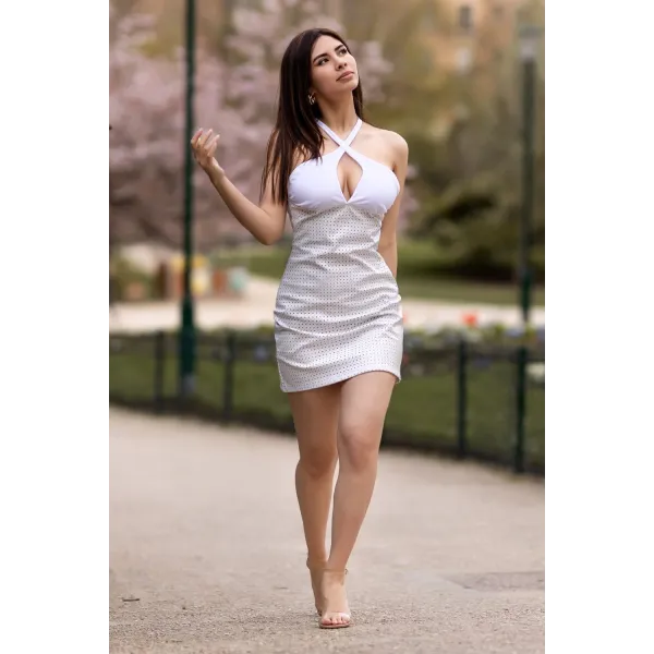 Robe blanche Margot - LDL3WHT