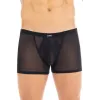 Boxer résille noir malibu - LM92-67BLK