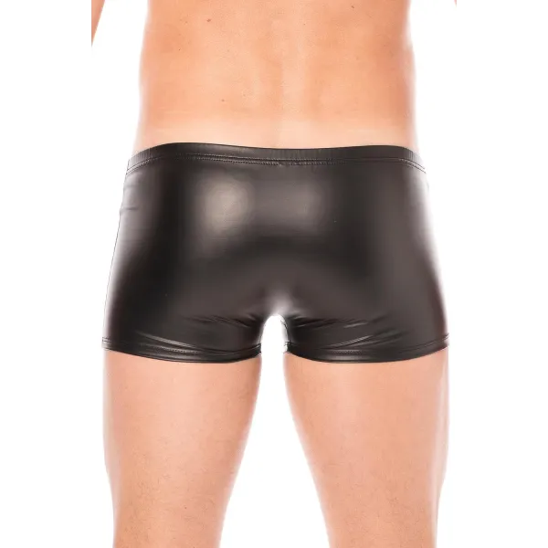 Boxer simili cuir - LM2008-67BLK