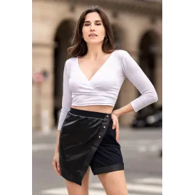 Jupe courte noire Mia - LSL2-SBLK