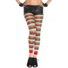 Legging fantaisie coloré bandes horizontales - MH35008RAI