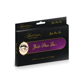 Bandeau satiné violet pour les yeux - CC780200006000