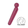Vibromasseur wand rouge USB 60 vibrations Planet Wand-er Satisfyer - CC597844