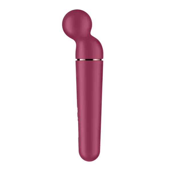Vibromasseur wand rouge USB 60 vibrations Planet Wand-er Satisfyer - CC597844