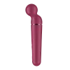 Vibromasseur wand rouge USB 60 vibrations Planet Wand-er Satisfyer - CC597844