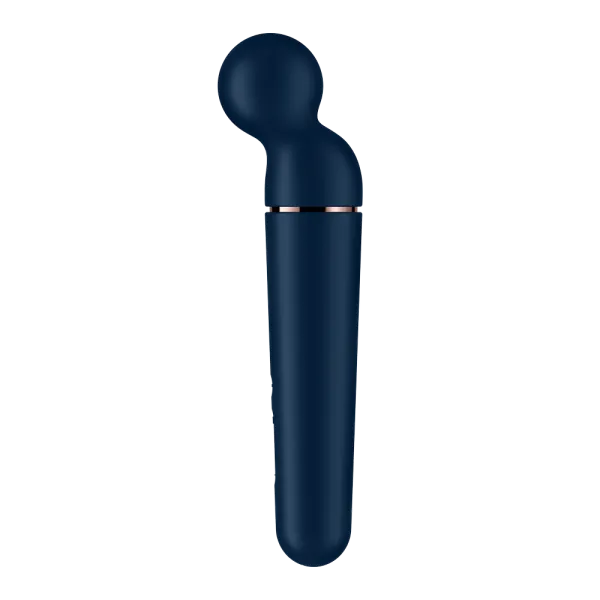 Vibromasseur wand bleu USB 60 vibrations Planet Wand-er Satisfyer - CC597845