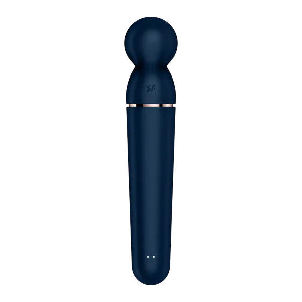 Vibromasseur wand bleu USB 60 vibrations Planet Wand-er Satisfyer - CC597845