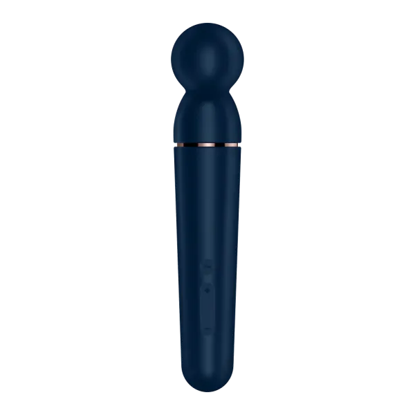Vibromasseur wand bleu USB 60 vibrations Planet Wand-er Satisfyer - CC597845