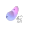 Stimulateur clitoridien par onde de pression sans contact et par vibration USB violet et rose, Pixie Dust Satisfyer - CC597836