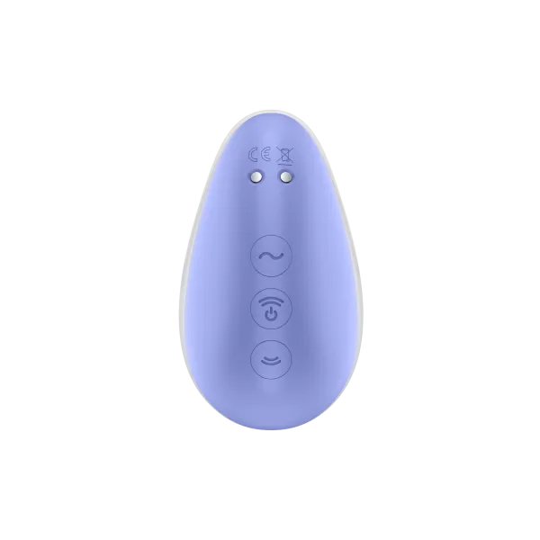 Stimulateur clitoridien par onde de pression sans contact et par vibration USB violet et rose, Pixie Dust Satisfyer - CC597836