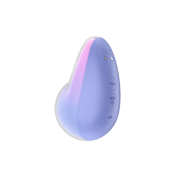 Stimulateur clitoridien par onde de pression sans contact et par vibration USB violet et rose, Pixie Dust Satisfyer - CC597836