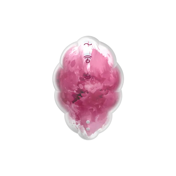 Stimulateur clitoridien par onde de pression sans contact et par vibration USB rose et blanc, Cloud Dancer Satisfyer - CC597839