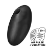 Stimulateur clitoridien par air pulsé et vibration noir USB Vulva Lover 3 Satisfyer - CC597827
