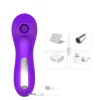 Stimulateur succion de clitoris et tétons USB violet - BOZ-086PUR