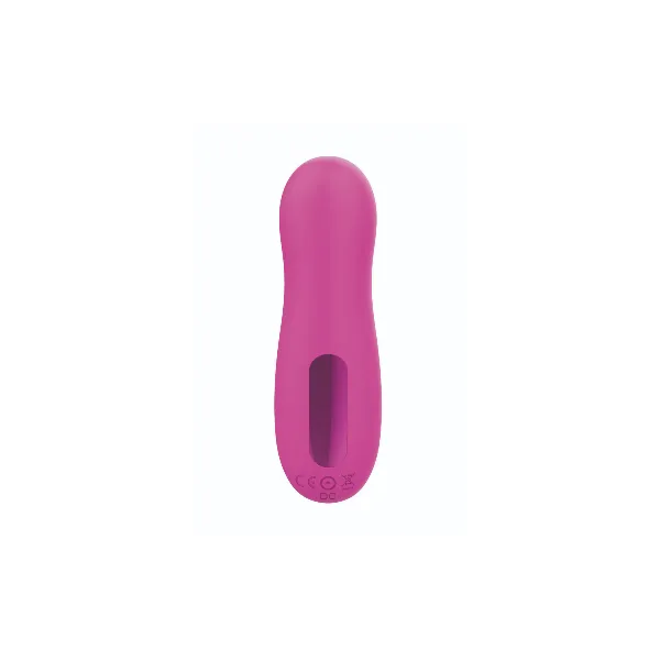 Stimulateur de clitoris par vibrations sur membrane rechargeable USB rose 10 Vitesses De Voyage - ZK003CPNK