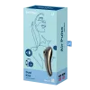 2 en 1 Stimulateur de clitoris et vibromasseur connecté USB noir Dual Kiss Satisfyer - CC597797