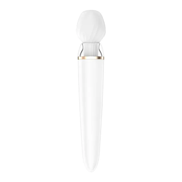 Double wand blanc connecté USB Double Wand-er Satisfyer - CC597756