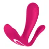 3 en 1 Vibromasseurs et stimulateur clitoridien rose connecté Top Secret  Satisfyer - CC597755