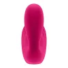 2 en 1 Vibromasseur et stimulateur clitoridien rose connecté Top Secret Satisfyer - CC597753