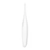 Stimulateur polyvalent pour zone ciblé blanc USB, Twirling Fun Satisfyer - CC597725