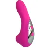 Vibromasseur rose avec 20 programmes de vibration et stimulation clitoridien à membrane picots USB - CR-CAV013