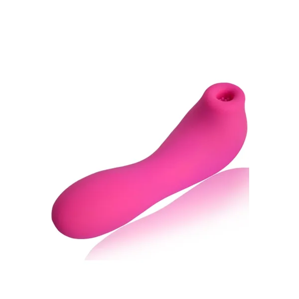 Vibromasseur rose avec 20 programmes de vibration et stimulation clitoridien à membrane picots USB - CR-CAV013