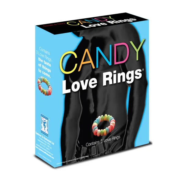 Lot de 3 cockrings bonbons Candy - CC501007