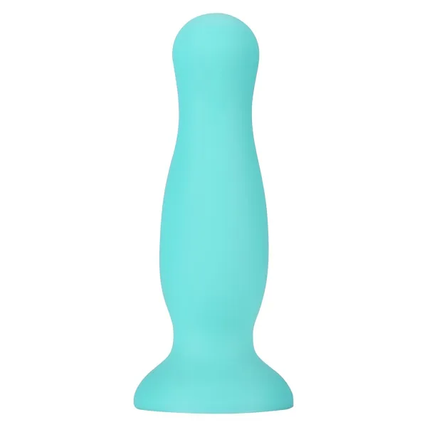 Plug anal ventouse vert pastel taille M - A-001-M-GRN