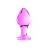 Plug anal boule en verre rose  n°31 Glossy - CC532071050