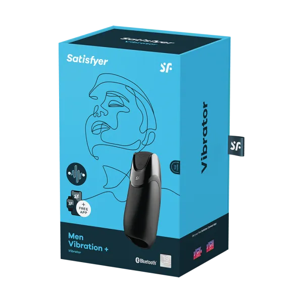 Masturbateur connecté vibrant USB Men Vibration Satisfyer - CC597816