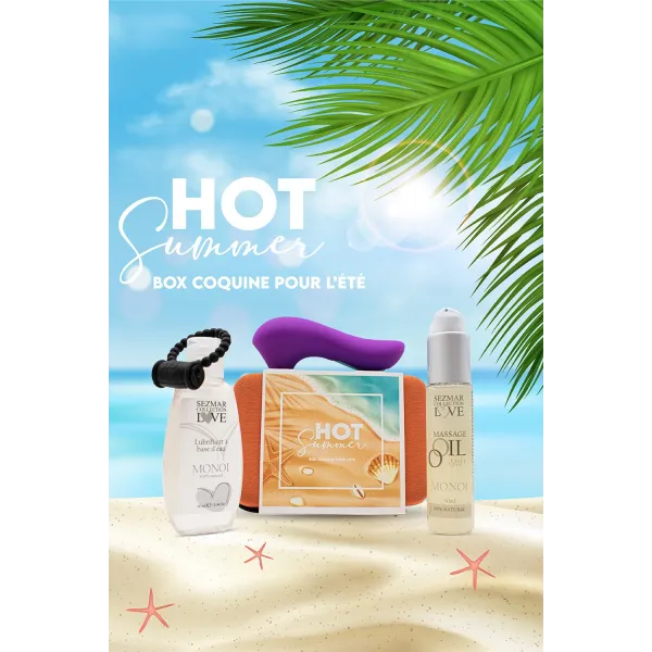 Box Hot Summer parfum pour le couple Monoï