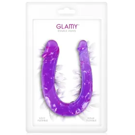 Double dong gode fléxible violet 29.5cm - CC570045